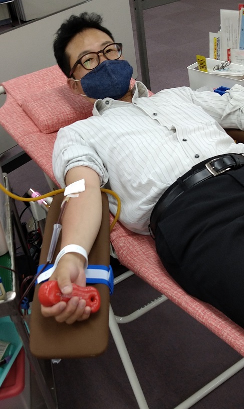 【CSR】大阪薬業クラブ及び大阪医薬品元卸商組合主催 献血へ参加（社会の一員として）